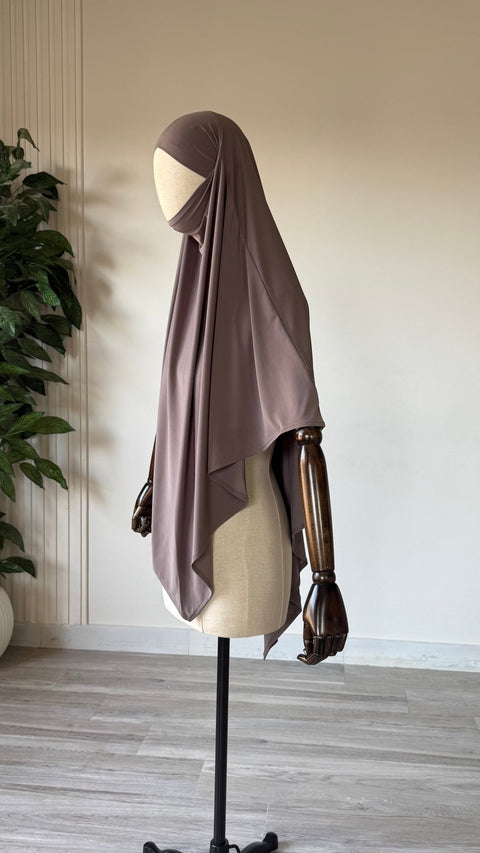 Khimar JERSEY MI-LONG PREMIUM pointu - IMAYZA