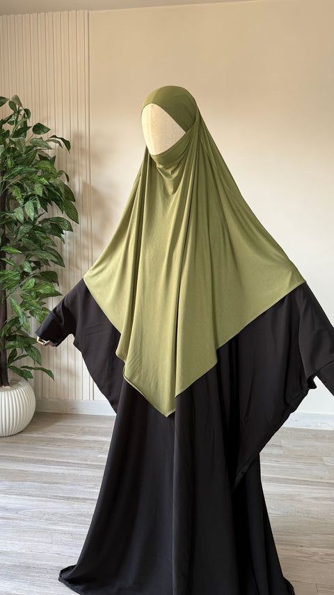 KHIMAR JERSEY BAMBOO MI LONG