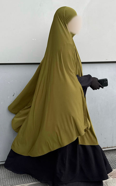 Maxi Khimar Fentes Jersey Premium