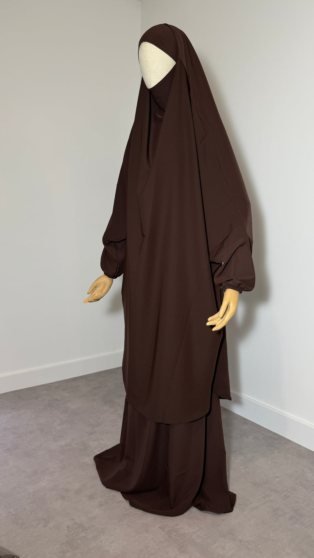 2-piece skirt jilbab