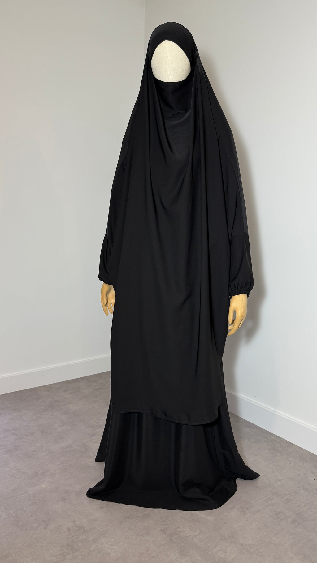 2-piece skirt jilbab