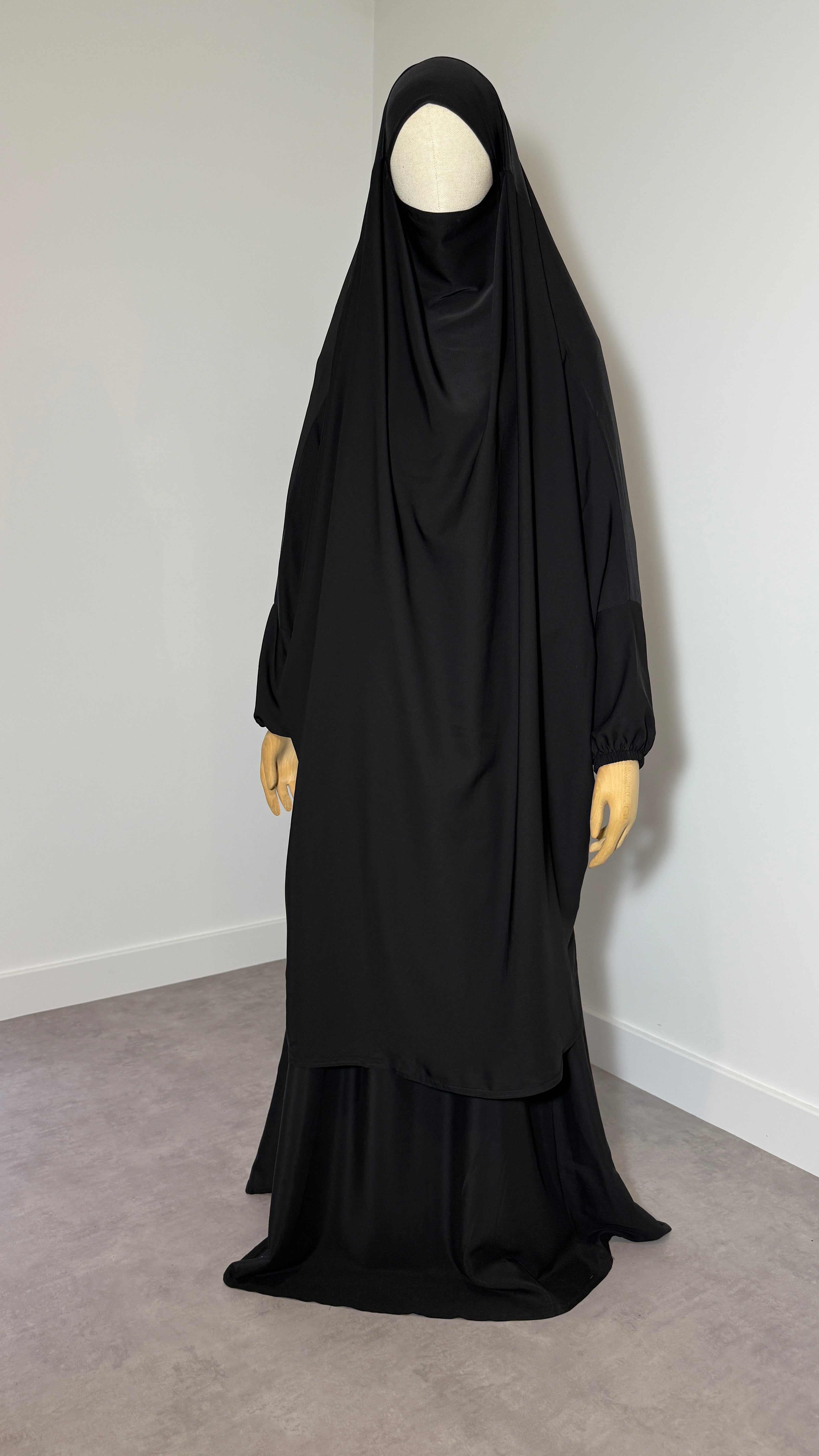 2-piece skirt jilbab