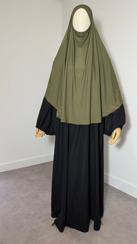 Khimar JERSEY ROND mi - long - IMAYZA