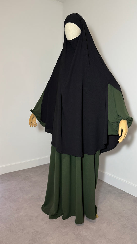 Khimar à fentes jazz