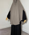 Khimar à FENTES JAZZ MI - LONG - IMAYZA