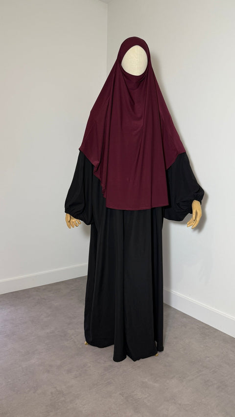 Khimar JERSEY ROND mi - long - IMAYZA
