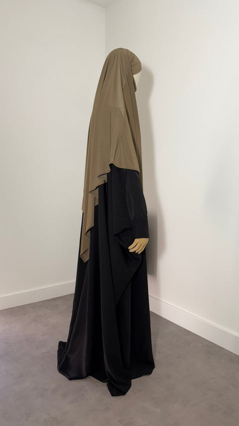 Khimar JERSEY MI - LONG PREMIUM pointu - IMAYZA