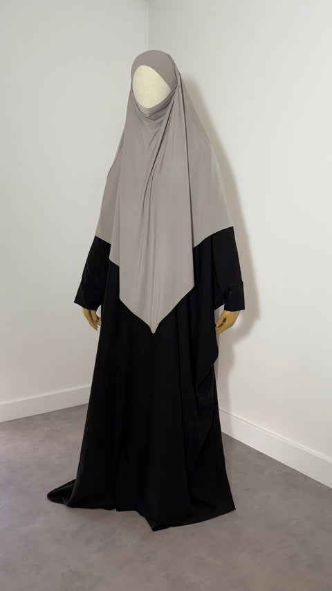 Khimar JERSEY MI - LONG PREMIUM pointu - IMAYZA