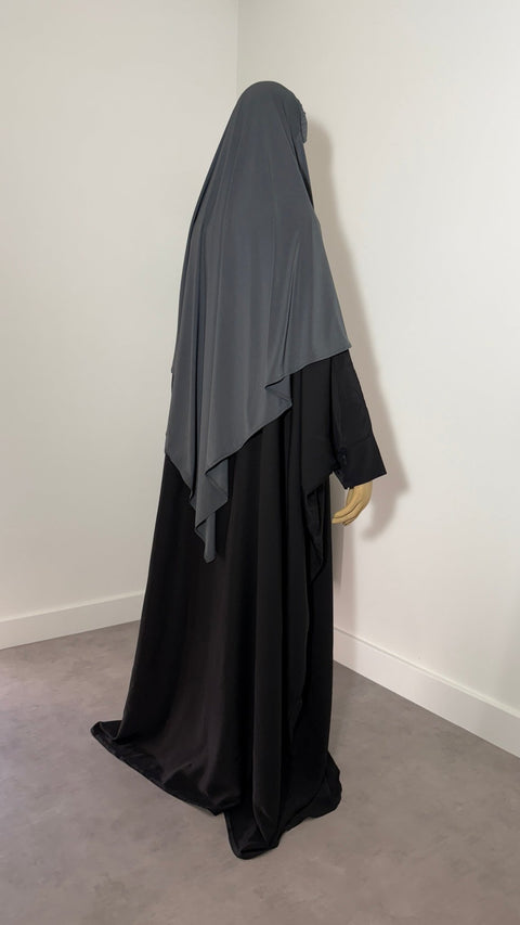 Khimar JERSEY MI - LONG PREMIUM pointu - IMAYZA