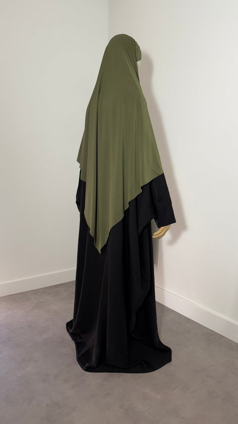 Khimar JERSEY MI - LONG PREMIUM pointu - IMAYZA