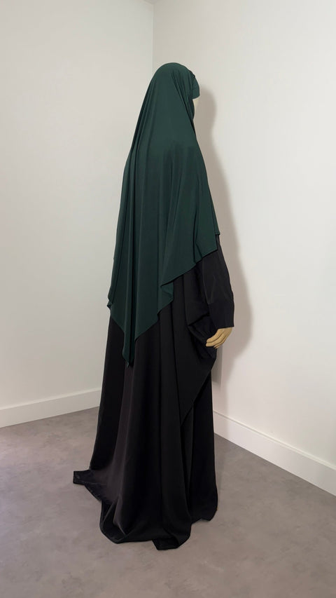 Khimar JERSEY MI - LONG PREMIUM pointu - IMAYZA