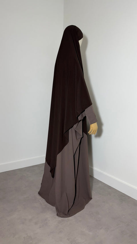 MAXI Khimar JERSEY premium pointu - IMAYZA